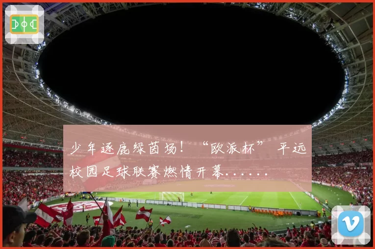 少年逐鹿绿茵场！“欧派杯” 平远校园足球联赛燃情开幕......